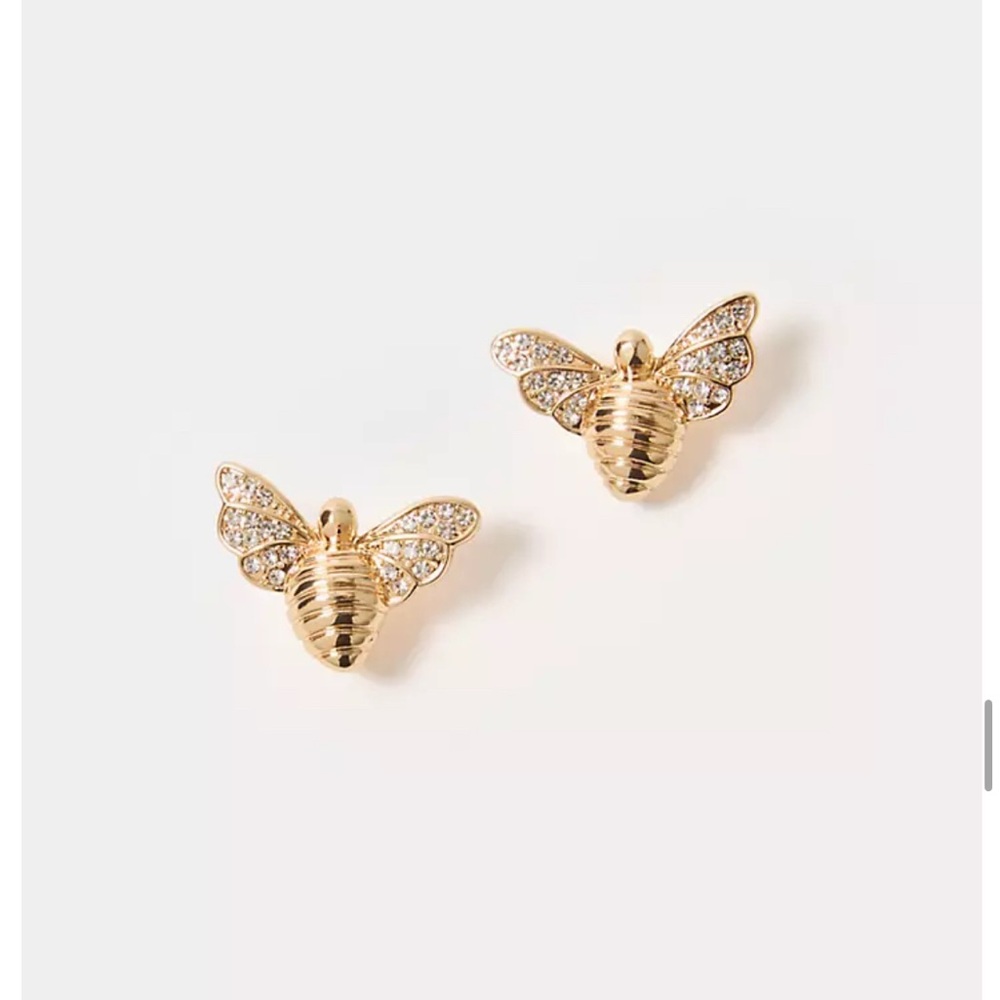 Lilly Pulitzer Gold Bee Stud Earrings